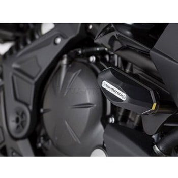 フレームスライダー キット ブラック Kawasaki Versys 650 (15-) SW-MOTECH (エスダブリューモテック)