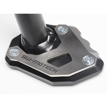 サイドスタンドフット ブラック/シルバー KTM 1050/1190/1290 Adventure - SW-MOTECH (エスダブリューモテック)