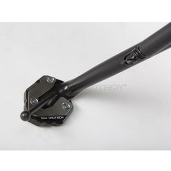 サイドスタンドフット ブラック/シルバー Yamaha MT-09 Tracer SW-MOTECH (エスダブリューモテック)