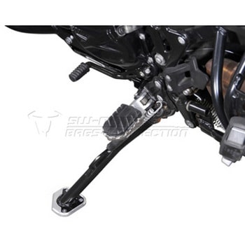 サイドスタンドフット ブラック/シルバー BMW F 800 GS ('16-) - SW-MOTECH (エスダブリューモテック)
