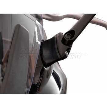 ミラーエクステンション Profile -ブラック- -左右セット- SW-MOTECH (エスダブリューモテック)