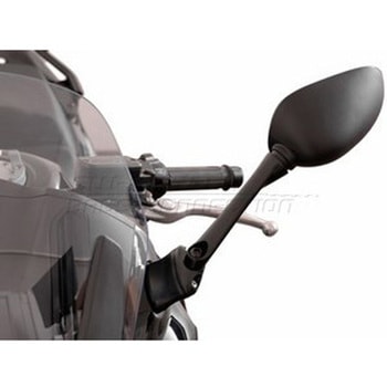 ミラーエクステンション Profile -ブラック- -左右セット- SW-MOTECH (エスダブリューモテック)