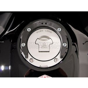 QUICK-LOCK(クイックロック) EVO タンクリング ブラック 7 screws SW-MOTECH (エスダブリューモテック)