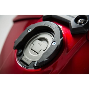 QUICK-LOCK(クイックロック) EVO タンクリング アダプターキット ブラック Yamaha MT-09 Tracer (14-) SW-MOTECH (エスダブリューモテック)