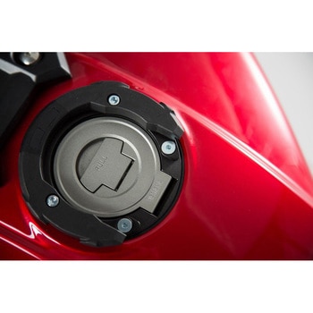 QUICK-LOCK(クイックロック) EVO タンクリング アダプターキット ブラック Yamaha MT-09 Tracer (14-) SW-MOTECH (エスダブリューモテック)