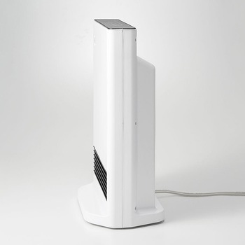 首振り機能付 大風量スリムセラミックヒーター 節電センサー搭載 スリーアップ