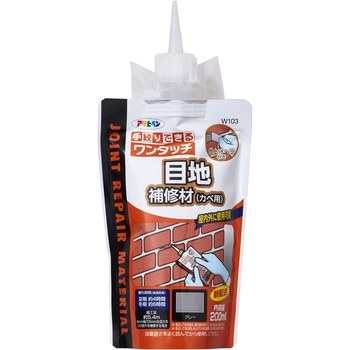 ワンタッチ 目地補修材(カベ用) アサヒペン