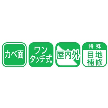 ワンタッチ 目地補修材(カベ用) アサヒペン