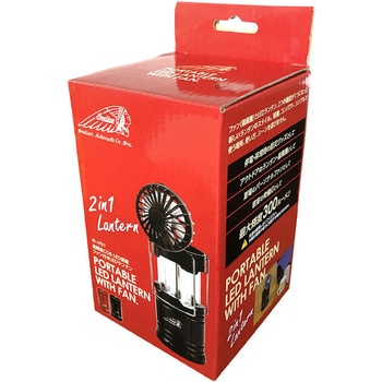 Indian(インディアン) 2in1 LEDランタン&ファン 池商