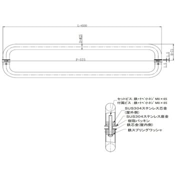 ステンレスパイプハンドル APLUS(クマモト)