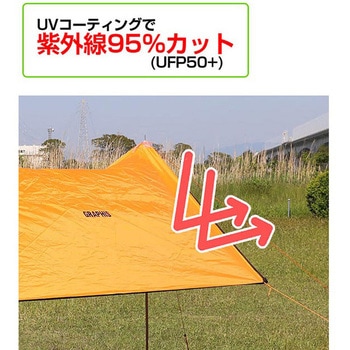 UVヘキサウィングタープ3M 池商
