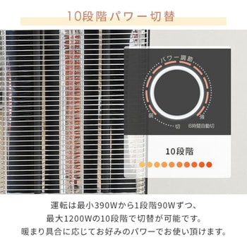 ハイブリッドヒーター twinheat Plus fan - YAMAZEN(山善)