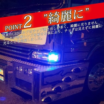 ルミナスルーセントバルブ ダブル球 BAY15d 12v/24v兼用 竹村商会