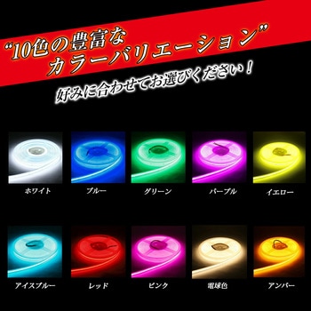 24v COB 面発光 LED テープライト 5ｍ巻き 極薄2mm 青 ブルー