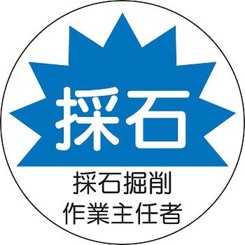 ヘルメット用ステッカー (作業主任者) ユニット