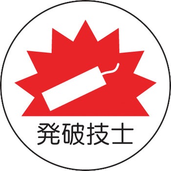 ヘルメット用ステッカー (作業管理関係) ユニット