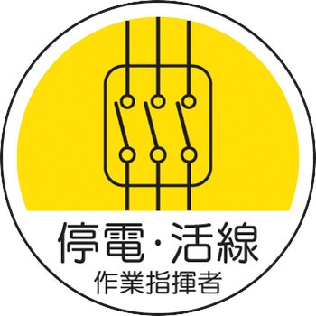 ヘルメット用ステッカー (作業管理関係) ユニット