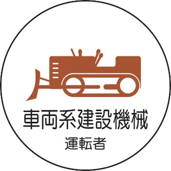 ヘルメット用ステッカー (作業管理関係) ユニット