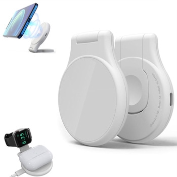 ワイヤレス 充電器 qi 3in1 FOLD CRECOTE