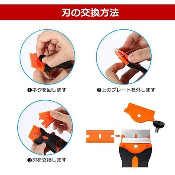 スクレーパー シール剥がし 汚れ落とし メディアフューチャー