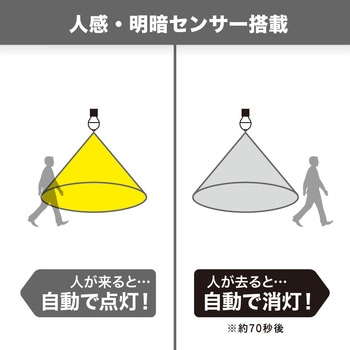 A形LED センサー付き ヤザワコーポレーション