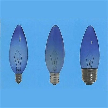 シャンデリア球25W昼光染 旭光電機工業