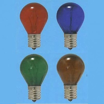 クリプトン耐熱透明カラーランプ 旭光電機工業