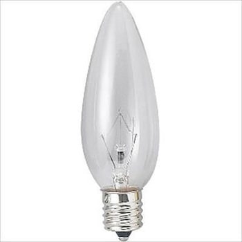 シャンデリア球10W 旭光電機工業