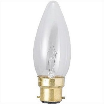 シャンデリア球25W 旭光電機工業