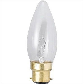シャンデリア球40W 旭光電機工業