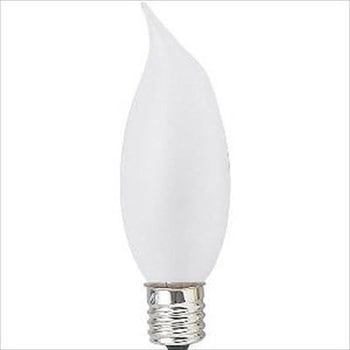 曲りシャンデリア球25W - 旭光電機工業