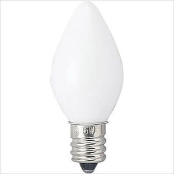 ローソク大C26E12 10W 旭光電機工業