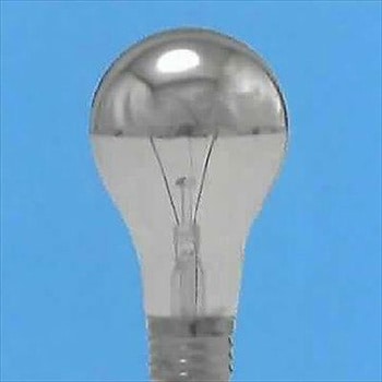シルバー一般球PS6040WTミラー 旭光電機工業