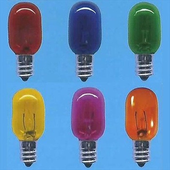 ナツメ球セラミックカラー5W 旭光電機工業