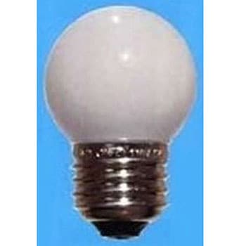 ボール球G40E26ホワイト7W 旭光電機工業