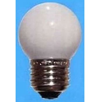 ボール球G40E26ホワイト5W 旭光電機工業