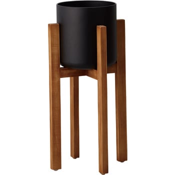 Wood stand pot(ウッド スタンド ポッド) クレイ