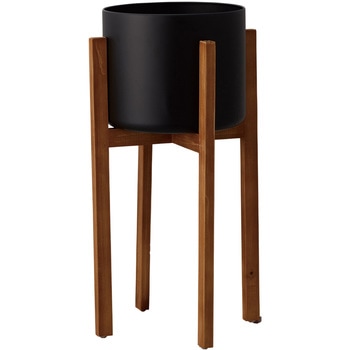 Wood stand pot(ウッド スタンド ポッド) クレイ