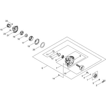 V490-001740 クラッチ部品RM3027-2RD 1個 新ダイワ 【通販モノタロウ】