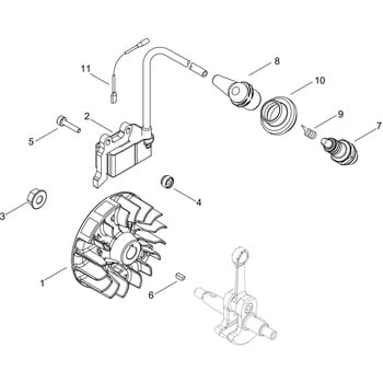 マグネト部品RM3027-2TD 新ダイワ 刈払機オプション・交換用部品 【通販モノタロウ】