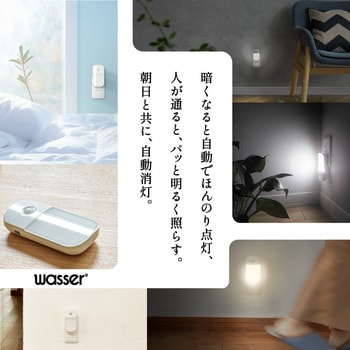 wasser96 LEDセンサーライト 大河商事