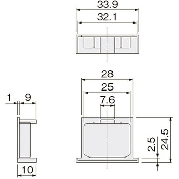 HR-130用キャップ 薄型 アトムリビンテック