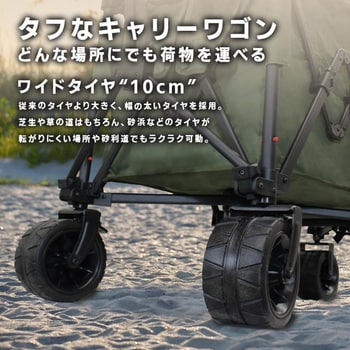 aut-055-bk 折りたたみ式キャリーカート 1個 ベスト・アンサー 【通販 