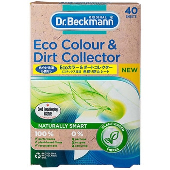 ECOカラー&ダートコレクター 色移り防止シート40枚入 Dr，Beckmann(ドクターベックマン)