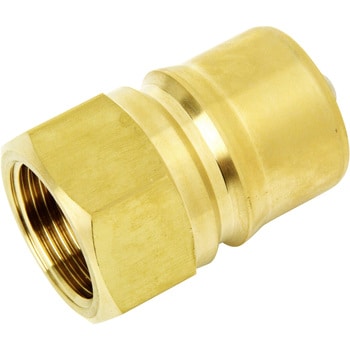 8P-A/NBR/BRASS SPカプラTypeA プラグ SK11 ねじサイズ(本体)Rc1 8P-A/NBR/BRASS SPカプラTypeA プラグ SK11 ねじサイズ(本体)Rc1