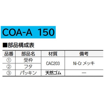 防水層用 床上掃除口 中部コーポレーション