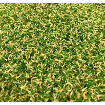 国産人工芝「スターグラス」ショート ミックスカールタイプ 1m×10m - ヨシミツ毛織