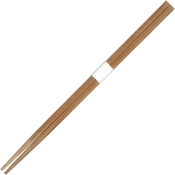 竹24cm角箸白帯 100膳入り 九州紙工