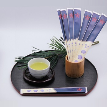 和柄完封箸 100膳入り 九州紙工
