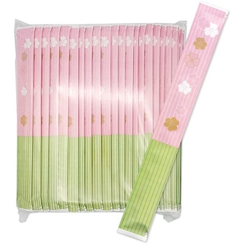 和柄完封箸 100膳入り 九州紙工